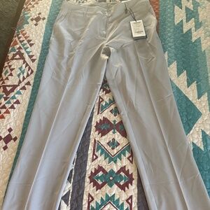 Grey golf pants